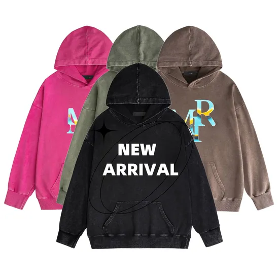 Wholesales Designer Clothes Fashion OEM Custom Logo Men′s Amiriys High Quality Hoodie Designer Clothes 