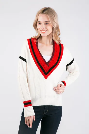 Most Popular Women′ S Classic Premium Cashmere Crew Neck Pullover Sweaters 