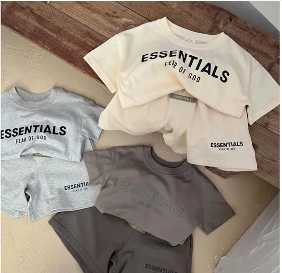 Custom Summer Kids Girls Clothes Baby Clothing Toddler Wear Short Sleeve T
