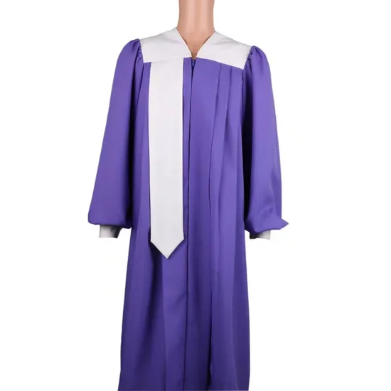 New Christian Clothes Color Light Purple White 